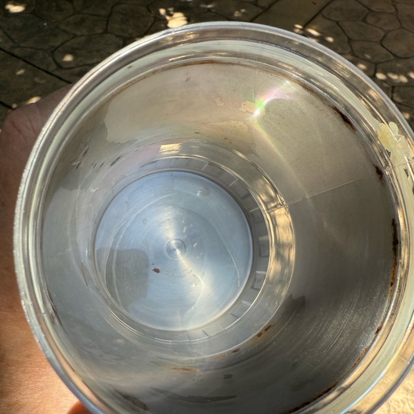 Crate&Barrel Brushed Metal Canister - Picture 4 of 8